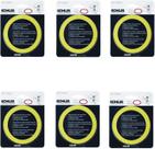 Válvula de vedação de vasilha para tanque de vaso sanitário Kohler GP1059291, pacote com 6