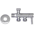 Válvula Dupla Função De 1-2"" - Tc83035 - Emmeti Válvula Esféra Dupla Função De 1-2" - Tc83035 - Emmeti