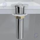 Válvula Escoamento Lavatório Longa , P/ Cuba Apoio 11cm Del Metais Válvula Escoamento Lavatório Longa , P/ Cuba Apoio 11cm Del Metais