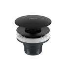 Válvula Escoamento Luxo Deca Black Matte Lavatório Cuba Bidê - 1601BLMT