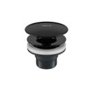 Válvula Escoamento Luxo Deca Black Noir Lavatório Cuba Bidê - 1601BLNO