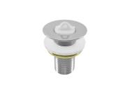 Válvula Escoamento Ralo Lavatório 7/8 X 55 mm Metal Cromado
