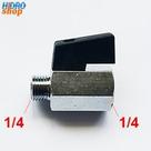 Válvula Esfera 1/4 Micro MxF - 80004