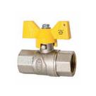 Válvula Esfera Axial Fêmea-Fêmea Para Gás NPT 3/4"" - 9102.11.600.08 - MIPEL