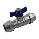 Válvula Esfera M X Adaptador Tubo 20mmx20mm Saneamento Ivm