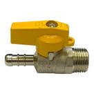 Válvula Esfera Reta RDZ 1/2 M X 3/8 BM Borboleta