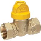 Válvula Everbilt 1/2" de latão FPT x FPT Válvula de esfera de gás de segurança FPT x FPT