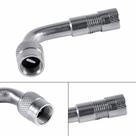 Válvula Extensor Bico Pneu Moto Carro Bike 90 Grau Reforçado (2 Unidades)
