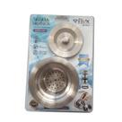 Válvula Higiênica para Pias e Tanques com Cesto Removível 4 1/2" - Flux Hidro
