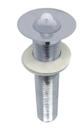 Válvula Lavatório Banheiro Pia Cuba Longa 13cm 7/8 Inox Top