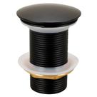 Valvula Lavatorio Pia Banheiro Click 1 1/4 Inox Preto Fosco
