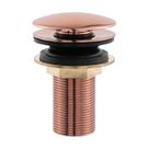 Válvula Lavatório Ralo Click Rose Gold Para Pia Banheiro