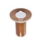 Válvula Lavatório Rose Gold Metal Pia Cuba Banheiro Ralo 7/8