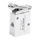 Válvula mecânica de controle pneumático Oumefar PT1/4 2P 3W