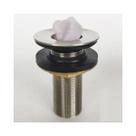 Valvula para banheiro 7/8 inox lavabo ralo pia cuba 3 cm