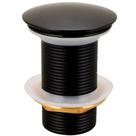 Válvula Para Lavatório Cuba Luxo Clink Clack Banheiro Lavabo Sem Ladrão 7/8" 100% Metal Acabamento Preto Fosco Black Iguatemi Válvula Para Lavatório Cuba Luxo Clink Clack Banheiro Lavabo Sem Ladrão 7/8" 100% Metal Acabamento Preto Fosco Black Iguatemi