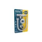 Válvula para Mictório com Canopla e Flex 30cm Br Blister