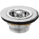 Válvula para Pia Americana 3 1/2" Metal Cromado