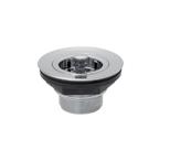 Válvula para pia americana cromada 3.1/2” 5 unidades - Produto Nacional