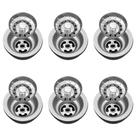 Válvula para Pia Kit 6 Aço Inox 3.1/2 G01 Cromado - Mpozenato Válvula para Pia Kit 6 Aço Inox 3.1/2 G01 Cromado - Mpozenato