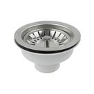 Valvula Para Ralo De Pia Americana Cuba com Cesto Aço Inox 4 e polegadas e meia Cd 4580 Valvula Para Ralo De Pia Americana Cuba com Cesto Aço Inox 4 e polegadas e meia Cd 4580
