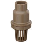 Válvula Pé De Sucção Com Crivo Roscável Soldável PVC Marrom Tubos Água Fria 1” Polegada 32mm Tigre