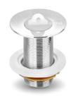 Válvula Pia Banheiro Lavatório Escoamento 7/8" S/ Ladrão Metal