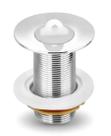Válvula Pia Banheiro Lavatório Escoamento 7/8" S/ Ladrão Metal