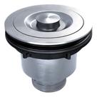 Válvula Pia Cozinha 412 Inox Cesto Com Tampa Anti Odor