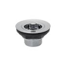 Valvula Pia Cromada 3x1/2 C/cesto Cromado - Rebouças