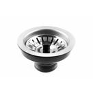 Valvula Pia Inox 41/2 Puxador Preto Padova Valvula Pia Inox 41/2 Puxador Preto Padova