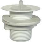 Valvula Pia Plastica Luconi Branca - Kit C/25 Pecas