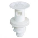 Valvula Plast Lavat C/Ladrao Branco Luconi - Kit C/25 Unidades