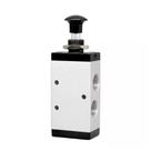 Valvula Pneumática Model. 3R310-10 Botão Trava 3/2 Vias Rosca 3/8