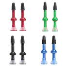 Válvula Presta Bico Fino Tubeless 48mm Ciclismo Bike Speed Mtb Gravel Absolute