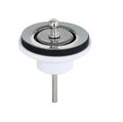 Válvula Ralo Inox Para Lavatório C/ Parafuso Saída Universal 7/8