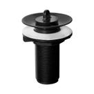 Válvula Ralo Pvc P/lavatório Piacuba C/tampa Preta 7/8 Astra