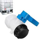 Válvula Registro Drenagem 60x60mm para Container Ibc 1000 L