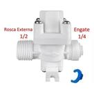 Válvula Reguladora Pressão Rosca 1/2 X Engate Mangueira1/4 -