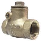 Válvula Retenção D Água Horizontal 1" Polegada Metal Com Portinhola