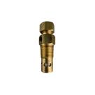 Válvula Retenção Em Latão 1/2" Rosca Lateral 1/8" Para Compressor De Ar Schulz - 022.0150-0/AT