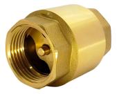 Válvula Retenção Vertical SEG LATÃO F-F BSP VED. NBR 1.1/2