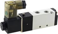 Valvula simples solenoide 5/2 vias r.1/4 220v