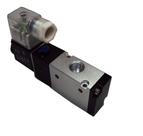 Válvula Solenoide 3/2 Vias Retorno Mola Rosca 1/4 Escape 1/4 Válvula Solenoide 3/2 Vias Retorno Mola Rosca 1/4 Escape 1/4