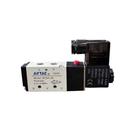 Valvula solenoide 5/2 vias r. 1/8 4v21008ag 220v airtac
