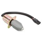 Válvula Solenoide De Parada Trator R210LC3 R250LC3 24V Pino Sem Parafuso De Engate 3 Pinos - GAUSS GS22039