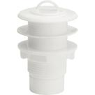 Valvula Tanque Plastica Amanco Branca 1.1/2'' 10563 - Kit C/20