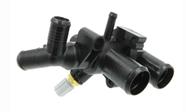 Valvula termostatica com carcaca e sensor temperatura ford ranger 2013 a 2020 2.2 / 3.2 diesel - original ford - bb3q8a586ab