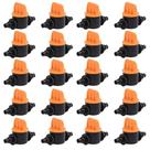 Válvulas De Controle Mini De 4mm, 20 Peças Para Conectores Barbedos De Mangueira De Irrigação De