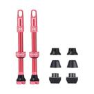Válvulas Presta Tubeless 44-80mm Em Liga De Alumínio CNC Para Bicicletas De Estrada E MTB Com Tampa